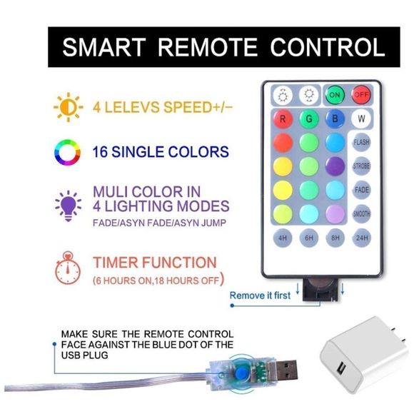 LED Fairy Lights Plug 🔌 - Picture 6 of 11